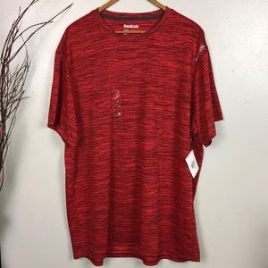 reebok speedwick primal red burnt sienna 2XL shirt